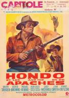 Постер Хондо и апачи
